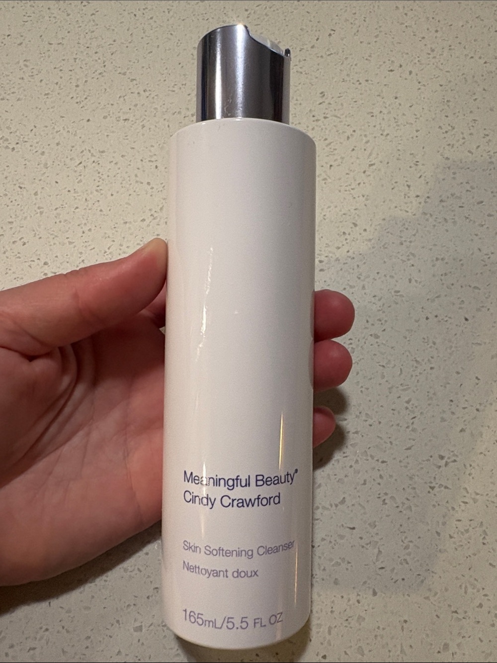 Meaningful Beauty Skin Softening Cleanser - White with Silver Cap
